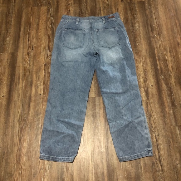 Pilcro Utility Relaxed Fit Jeans Women's 30 High Rise Stretch Denim - Picture 6 of 7